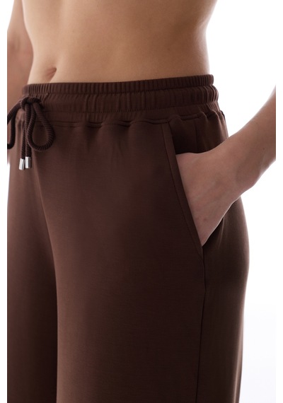 Penti Kahverengi Crop Modal Pantolon