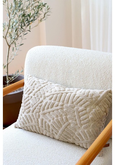 Bohem Özel Tasarım Punch Panç Desen Dekoratif Dikdörtgen Kırlent Kılıfı 28x50 Cm Forest Natural Sku: Zeusb09sy3ld8d 50 x 50