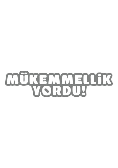 Mükemmellik Yordu Araba Sticker 17x17 Cm Gri