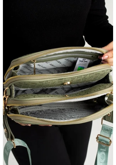 Just Polo Kadın Günlük Kullanıma Uygun Su Geçirmez Lüks Ve Şık Omuz Çantası Shoulder Bag Yeşil