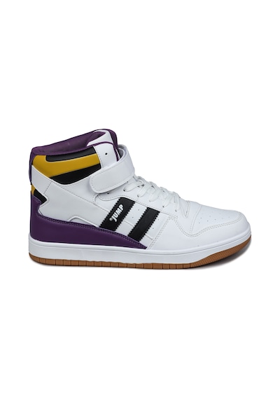Jump 28504 Beyaz - Siyah - Mor Uzun Bilekli Erkek Sneaker Günlük Spor Ayakkabı Beyaz - Siyah - Mor Jump 28504 Beyaz - Siyah - Mor Uzun Bilekli Erkek Sneaker Günlük Spor Ayakkabı Beyaz - Siyah - Mor