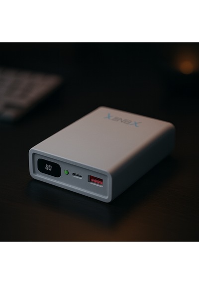 Enerx Enr -p10188dc 10000 Mah 2.1 Amper Dijital Göstergeli Powerbank