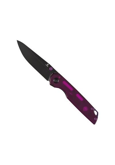 Tenable Mini Warrior Mor Akrilik Sap Siyahlaştırılmış Nitro-v Çelik Kamp Çakı B2005a2 Kum