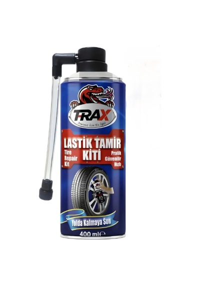 Trax Lastik Tamir Kiti, Acil Durum Oto Lastik Tamir Ve Şişirme Spreyi, 400 Ml Sku: Zeusstk2355b5bcf0