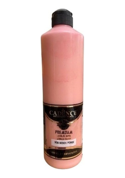 Cadence Premium Akrilik Boya Tek Ebat, 500 Ml,sıcak Beyaz - 6490
