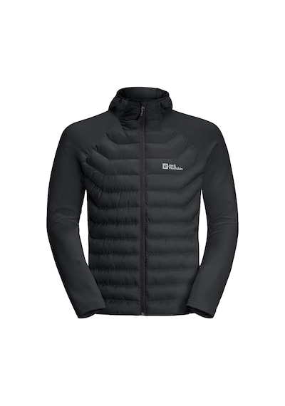 Jack Wolfskin Erkek Outdoor Ceket Routeburn Pro Hybrid Siyah 1710512-6000 001