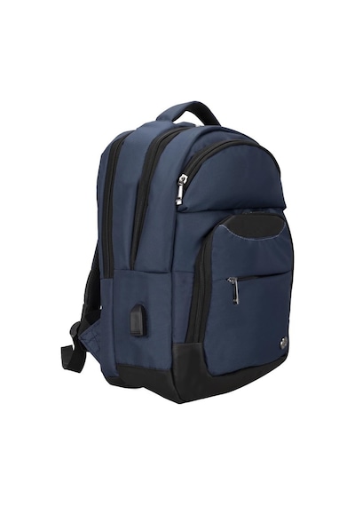 Plm Monza-usb Lacivert 15.6 Notebook Sırt Çantası