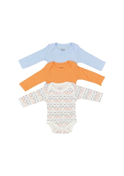 Tiffany Baby & Kids Tiffany Baby Striped Theme 3'lü Uzun Kol Body 53011 Çok Renkli