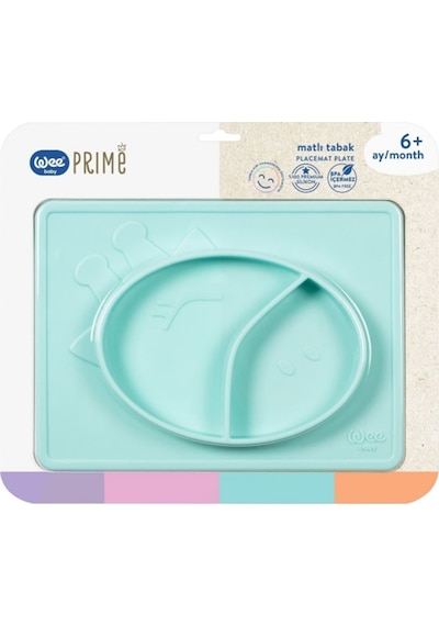 Wee Baby Prime Matlı Tabak Kod:925 - Turkuaz Turkuaz