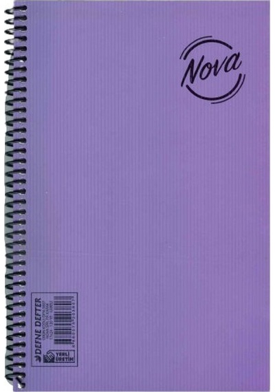 Defne Nova 72 Yaprak Kareli Defter Orta Boy Spiralli 1 Adet Defne Nova 72 Yaprak Kareli Defter Orta Boy Spiralli 1 Adet