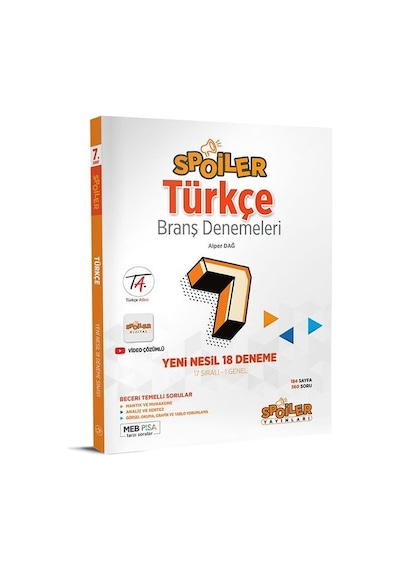 7.Sınıf Türkçe Branş Denemeleri