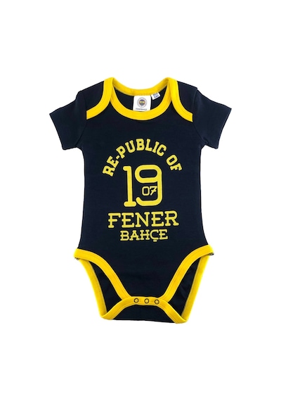 Fenerium Fenerbahçe Lisanslı Unisex Bebek Kısa Kollu Body Zıbın - Lacivert