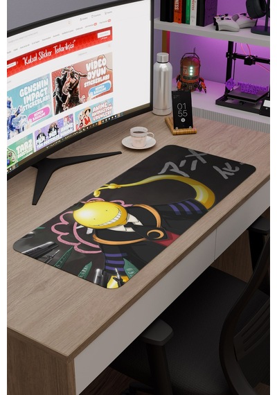 Assassination Classroom Anime V2 - 70x30 Xl Gaming Kauçuk Kaymaz Taban Mouse Pad Fare Altlığı