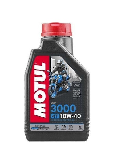 Motul 3000 10W-40 4T Motosiklet Motor Yağı 1 L