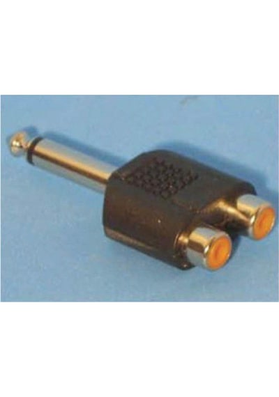 Uptech Kj76 6.3 Mono Erkek Rca Dd Çevirici Çiftli Jak