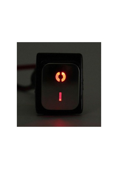 Alkatronik 30a 250v On-off Anahtar Yüksek Akım Kcd4 4 Pin Buton Ip67 Su Geçirmez Led Işıklı Rocker Switch