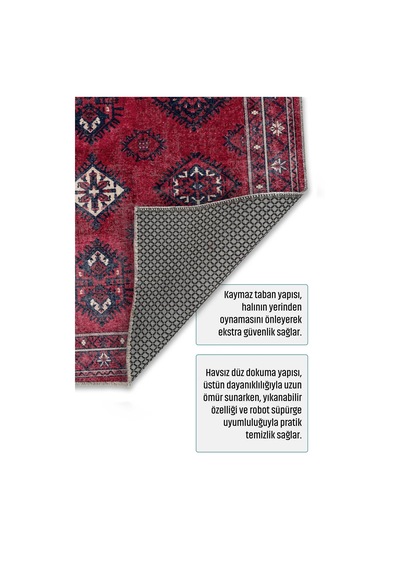Dekoratif Halı Kaymaz Taban Leke Tutmaz Yıkanabilir Kilim Özel Ölçü Salon Halısı 3040