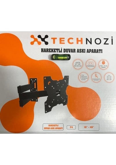 Technozi 19''- 49'' Lcd Led Tv Hareketli Askı Aparatı