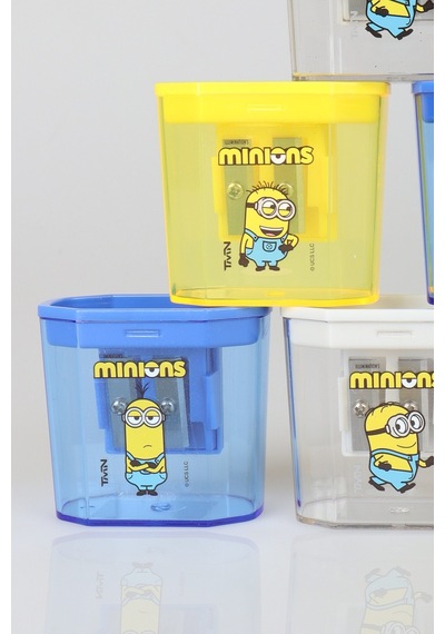 X Dekomus Lisanslı Minions 2 Adet Çift Bıçaklı Kalemtraş Diğer