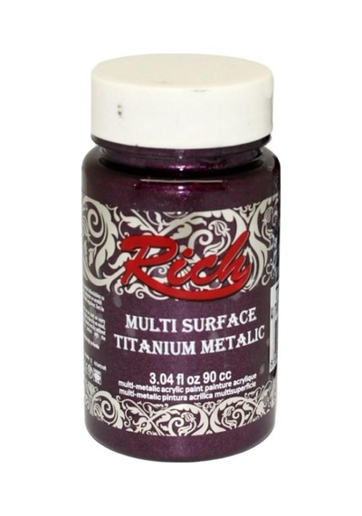 Rich Multi Surface Titanium 2560 Antik Mürdüm Metalik 90 Cc