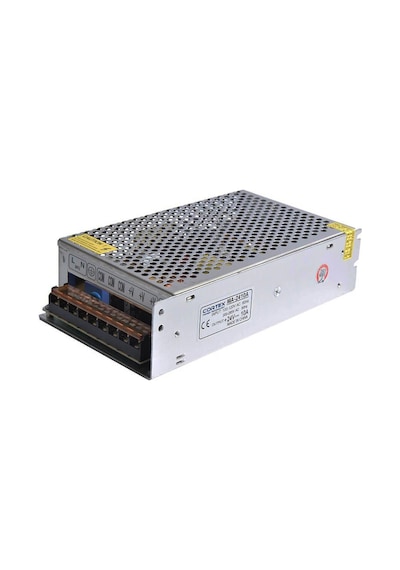 Cortex 24v 10a Metal Kasa Güvenlik Kamera Şerit Led Adaptör - 24 Volt 10 Amper 240w