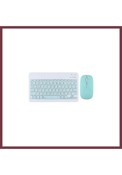 Storeşahin Kyb71 Kablosuz Türkçe Q Klavye Mouse Set - Açık Yeşil Shn0720 Diğer
