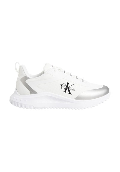 Calvin Klein Eva Runner Low Lace Mix Ml Wn Beyaz Kadın Sneaker-12227 Beyaz