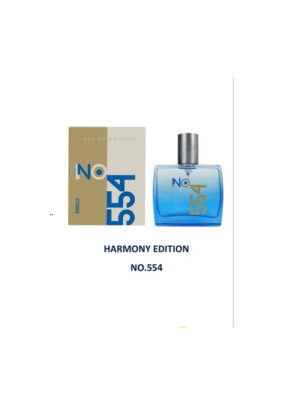 No 554 Unisex Parfüm 50 Ml Edp Çiçeksi - Ferah