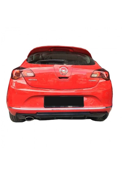 Opel Astra J Hb 2013-2015 Makyajlı Arka Tampon Eki - Difüzör P