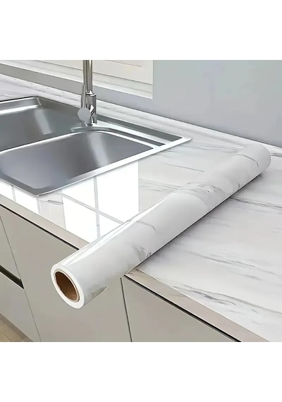 Konyax Mermer Desenli Kaplama Kağıdı 5 Metre