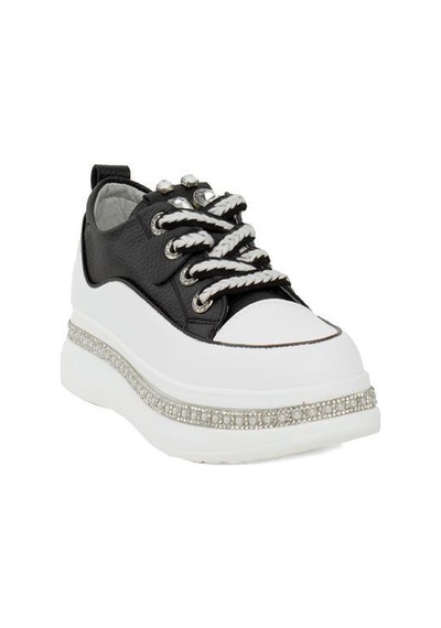 Guja 24k308-1 Taş Sargılı Kalın Taban Kadın Sneaker Ayakkabı 001