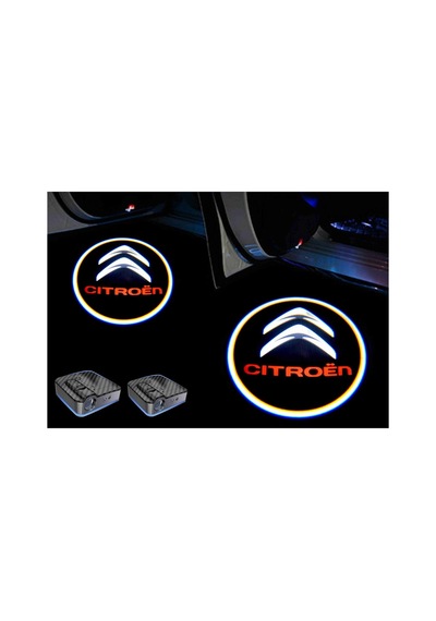 Citroen Kapı Altı Led Aydınlatma Araç Logolu