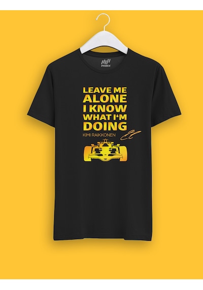 Fnbx Kimi Raikkonen Efsanesi T-shirt Siyah