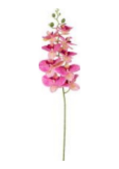 Yapay Islak Dokulu Sütleğen Çiçek Mor 77 Cm. Çok Renkli