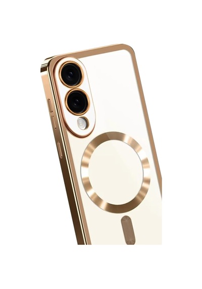 Newface Samsung Galaxy S25 Edge Kross Magneticsafe Kapak - Çöl Titanyum