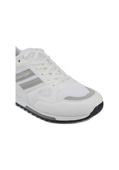 Slazenger Maroon I Büyük Beden Sneaker Erkek Ayakkabı Beyaz /