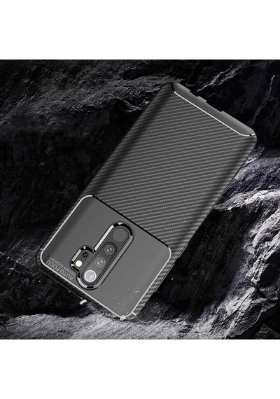 Xiaomi Redmi Note 8 Pro Kılıf Zore Negro Silikon Kapak Siyah
