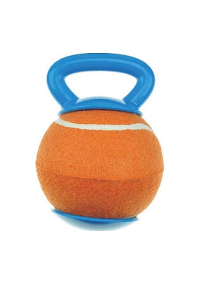 Baggy Tutmalı Tenis Topu Köpek Oyuncağı Turuncu 20,8x13x12,3 Cm Çok Renkli