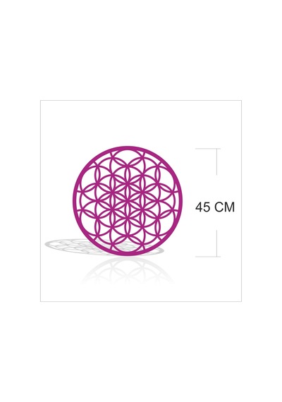 M3 Decorium Kutsal Yaşam Çiçeği Duvar Süsü