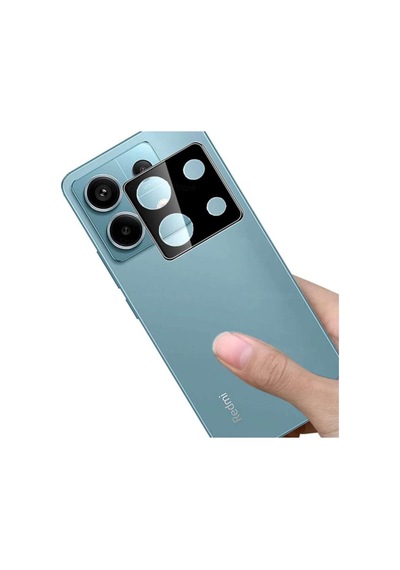 Xiaomi Redmi Note 13 Pro Kamera Koruyucu 9h Temperli Cam Şeffaf
