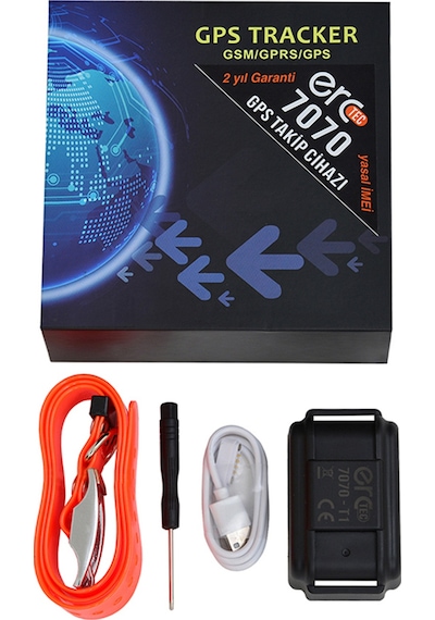 ercTEC T1 Hayvan Takip Cihazı (Sim Kartlı, Uzaktan Takipli, İmei Kayıtlı, Türkçe Uygulamalı, Şarjlı, Su Geçirmez)