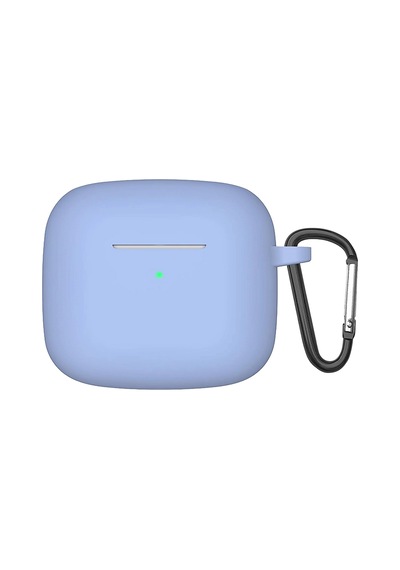 Caseonn Huawei Freeclip 2 Kılıf Askı Aparatlı Mat Silikon Mavi