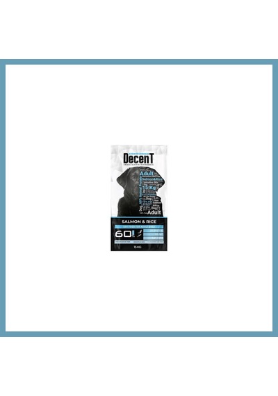 Decent Premium Somonlu Yetişkin Köpek Maması 15 Kg Mbt06