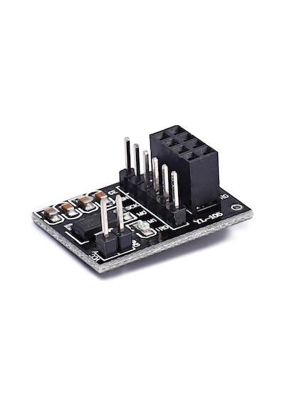 NRF24L01 Adaptör Kart NRF24L01+PA+LNA 8 Pin Dönüştürücü Devre 12 V