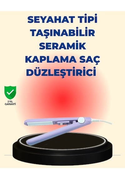 Mey İthalat 2 Si 1 Arada Saç Düzleştirici Ve Bukle Maşası Düz Ve Kıvırcık Saçlara Uygun Çok Yönlü Kullanım