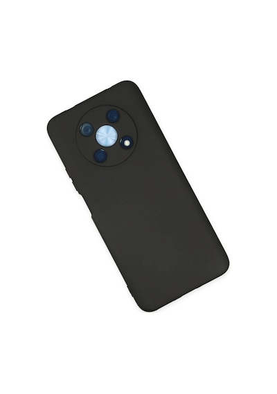 Huawei Nova Y90 Kılıf Nano İçi Kadife Silikon - Siyah Çr
