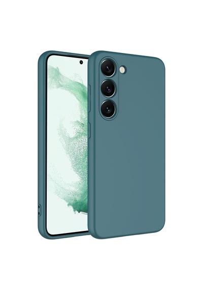 Zore Galaxy S23 Plus Uyumlu Nvth Mara Lansman Kılıf-koyu Yeşil