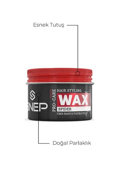 Sinep Pro-care Premium Seri Örümcek Spider Wax 100 Ml