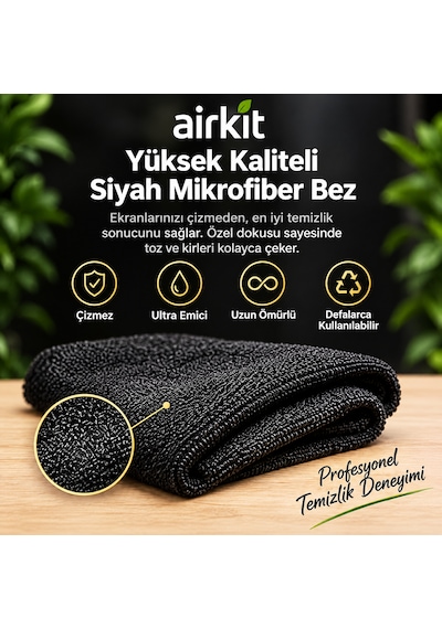 Ekran Temizleme Spreyi Seti 250ml Mikrofiber Bez Televizyon, Bilgisayar, Telefon, Gözlük Temizleme