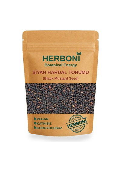 Siyah Hardal Tohumu 100 Gr Elenmiş , Doğal Ve Katkısız